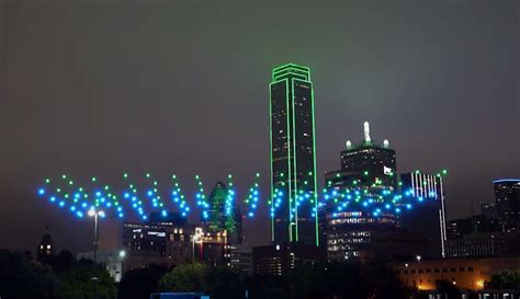 Christmas Drone Light Show Test Flight Dallas, TX | Pro Drone Shows