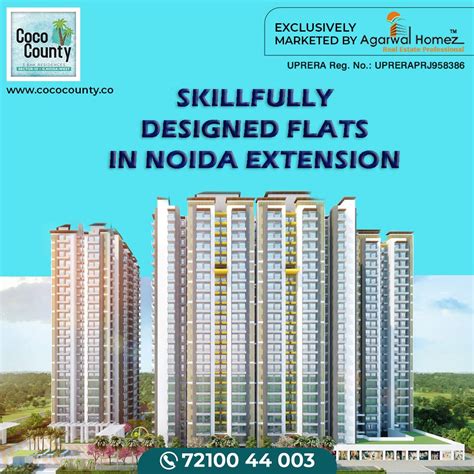 Skillfully Designed Flats in Noida Extension - Cococounty - Medium