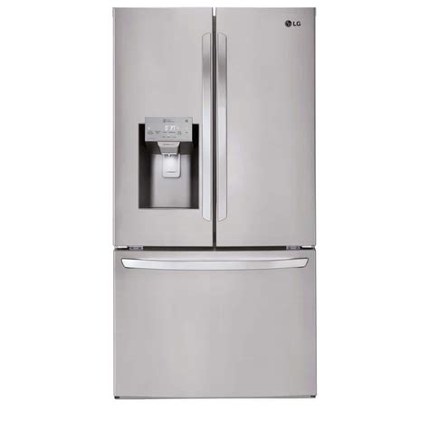 LG Electronics 26.8 cu. ft. French Door Refrigerator in Stainless Steel-LFXS28968S - The Home Depot