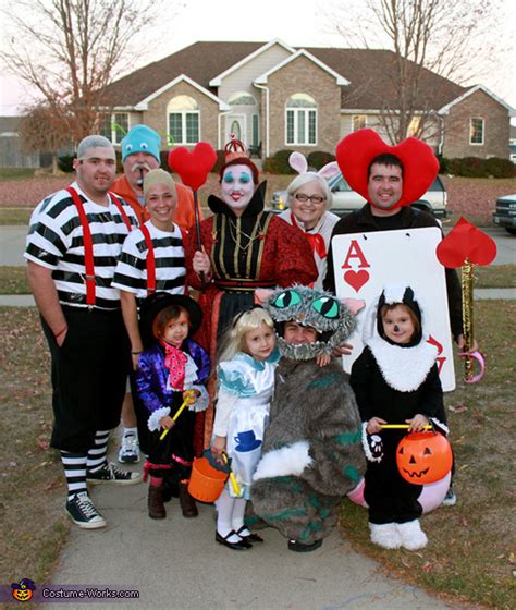 Alice in Wonderland Family Costumes