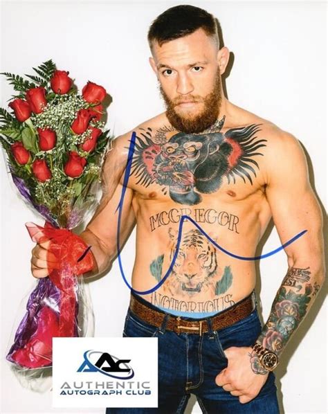 Conor Mcgregor Autograph Signed 8x10 Photo Mma Fighter Ufc - Etsy