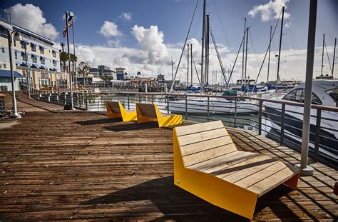 Jack London Square Benches - Kebony USA