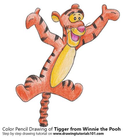 How To Draw Tiger From Winnie The Pooh | Images and Photos finder