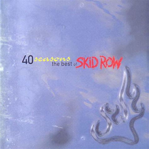 Car tula Frontal de Skid Row - 40 Seasons: The Best Of Skid Row (Japan ...