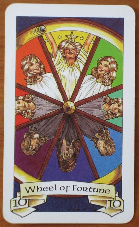 wheel of fortune – Daily Tarot Girl