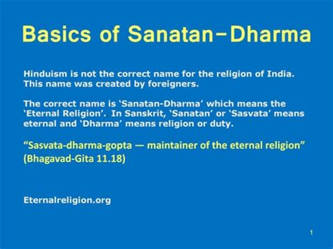 Sanatan Dharma by eternal religion - Issuu