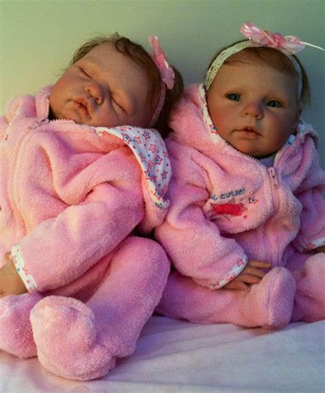 Another set of twin I made Sugar and Honey. Such cute girls:), reborn by Angelsonlynursery ...