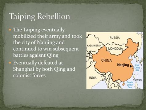 PPT - The Taiping Rebellion PowerPoint Presentation - ID:2317299