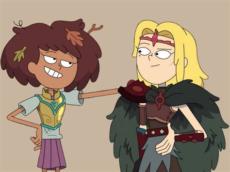 Amphibia Anne and Sasha by Bigonezhau-wu31 on DeviantArt