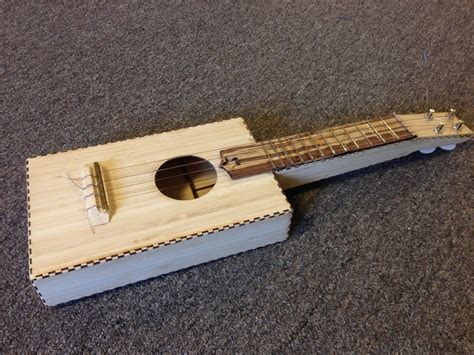 Laser-Cut Bamboo Ukulele | Almost finished, laser cut ukulel… | Flickr