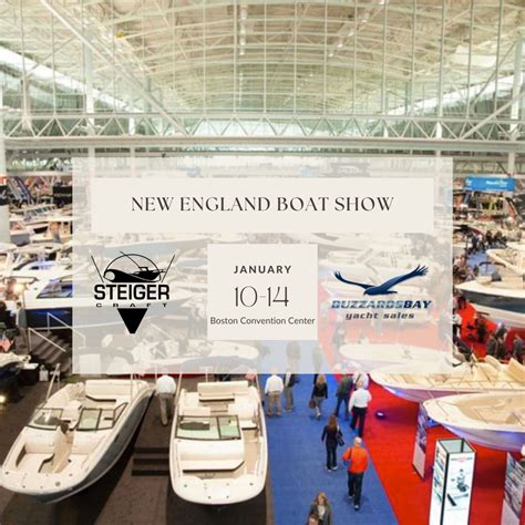 New England Boat Show - January 2024 - Steiger Craft