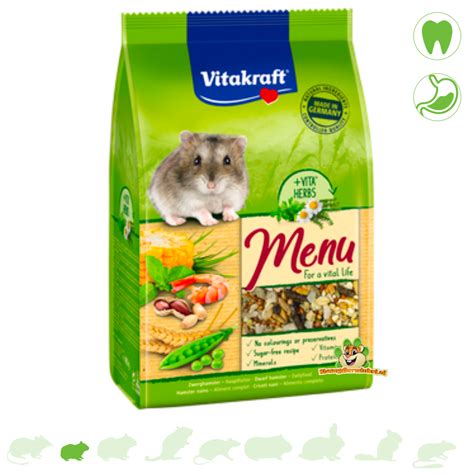 Vitakraft Menu Vital dwarf hamster food 400 grams | DRD Knaagdierwinkel®