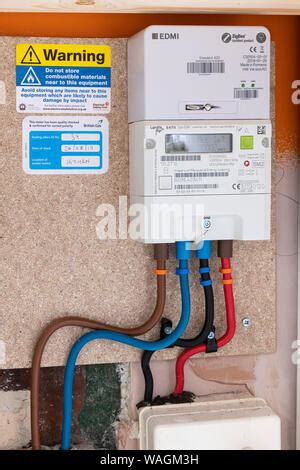 British Gas Landis+Gry E470 Electricity Smart meter with EDMI 420 Stock ...