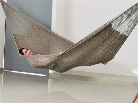 Traditional Mayan Hammocks Gray Hammock Made With Thick - Etsy