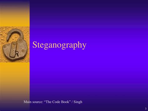 PPT - Steganography and History of Cryptography PowerPoint Presentation - ID:173758