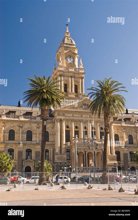 Building of the parliament. Cape Town, South Africa, Africa Stock Photo ...