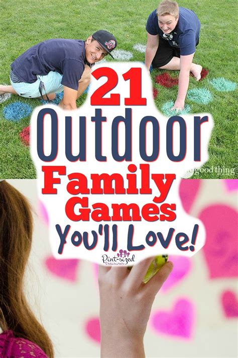 21 Creative Outdoor Games for Families and Friends · Pint-sized Treasures