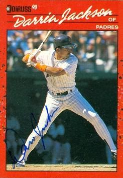 Darrin Jackson autographed Baseball Card (San Diego Padres) 1990 ...