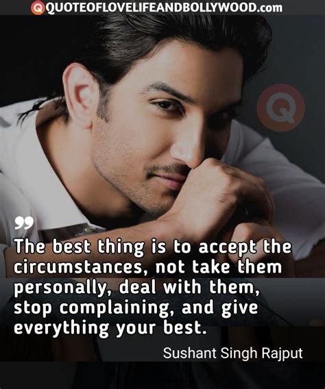 20 Top Sushant Singh Rajput Quotes that gives us life lesson | Rajput quotes, Good life quotes ...