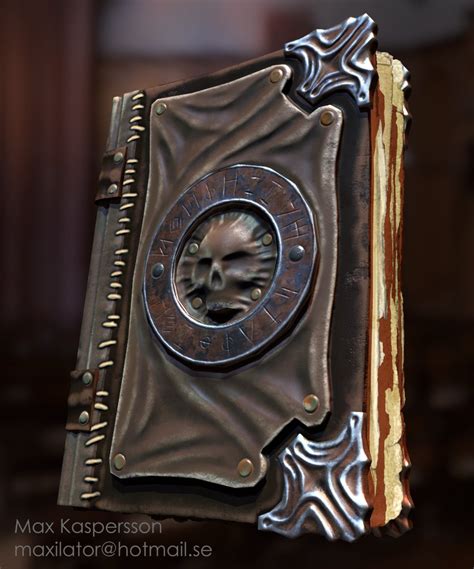 ArtStation - Necromancers spellbook