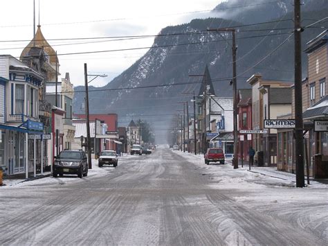 Skagway in the winter when all the tourists have gone.