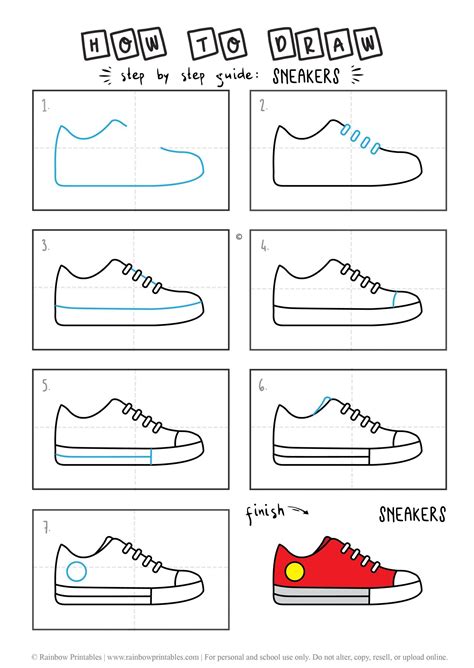 How to draw a converse really easy drawing tutorial – Artofit