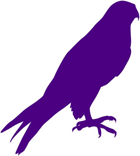 Peregrine Falcon Silhouette | Free vector silhouettes