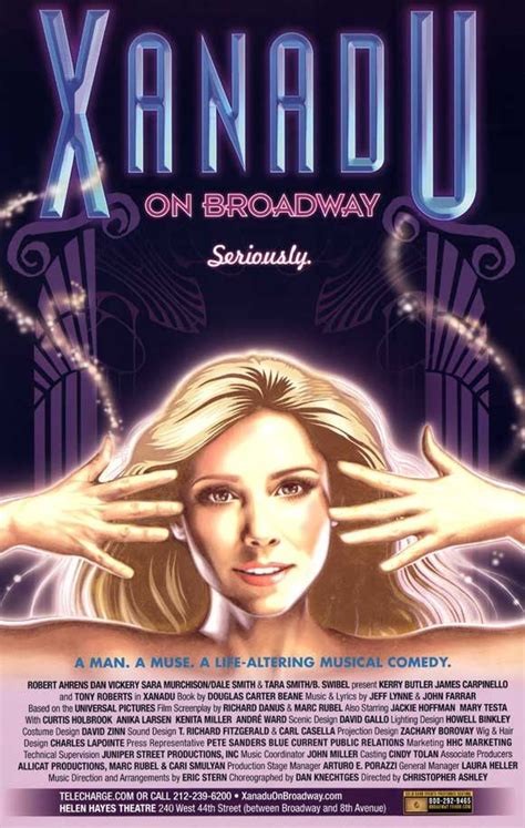 Xanadu 11x17 Broadway Show Poster | Xanadu | Musicals, Broadway shows, Broadway