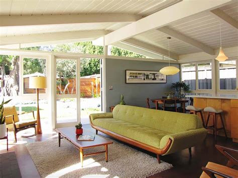 Mid Century Modern Living Room Colors