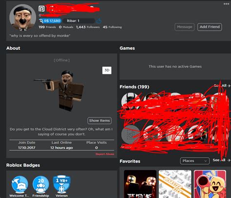 Hitler Roblox Avatar