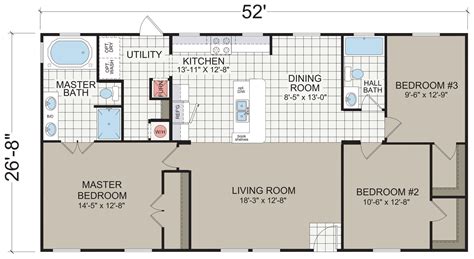 Dutch 352 - Marion built by Champion Homes in Lillington, NC. View the floor plan of this 3 ...