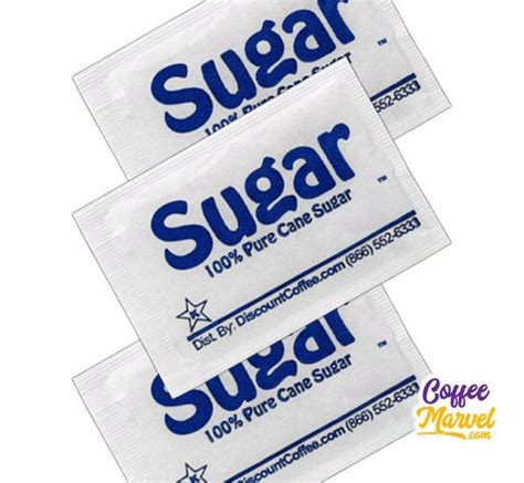 Individual Sugar Packets | CoffeeMarvel.com