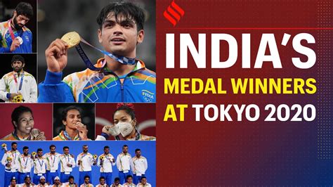 Meet India’s Medal Winners at Tokyo Olympics 2020 l Olympics 2020 Winner - YouTube