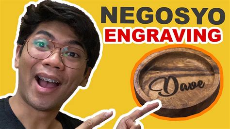 Negosyo 2022 Philippines: Laser Engraving business - YouTube