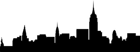 Cleveland Skyline Silhouette Outline at GetDrawings.com | Free for personal use Cleveland ...