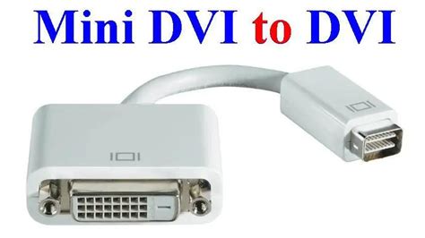 100pcs/lot*Mini DVI To DVI M/F Video converter Adapter Cable Cord For ...