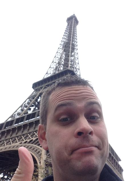 Eiffel Tower Selfie in Paris, France