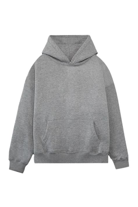Grey Oversized Hoodie – VIBGYOR