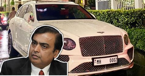 Reliance Industries の Mukesh Ambani の新しい Bentley Bentayga 超高級 SUV: 新しい ...