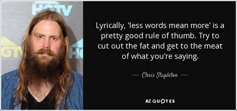 QUOTES BY CHRIS STAPLETON | A-Z Quotes