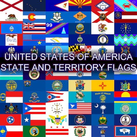 Steam Workshop::USA States and Territories Flags