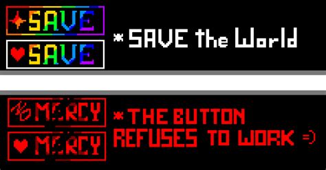 Yesterday I've remade Undertale in-fight buttons. Today I made two more: the SAVE button and ...