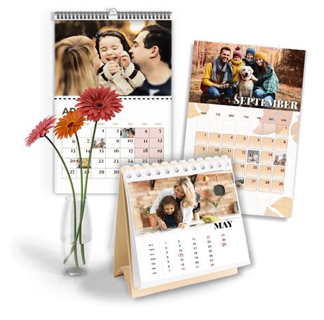 Desk top personalised Calendar Paper & Party Supplies Calendars & Planners etna.com.pe