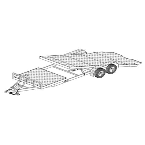 Car Hauler Trailer Plans | Blueprints | The Trailer Parts Outlet