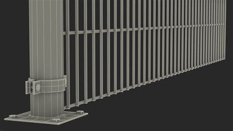 Mesh Fence Panel Green Model - TurboSquid 1954852