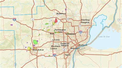 Dte Power Outage Map Today