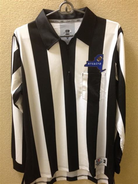 Football Referee Shirt | NYSACFO football officials uniforms | Cliff Keen