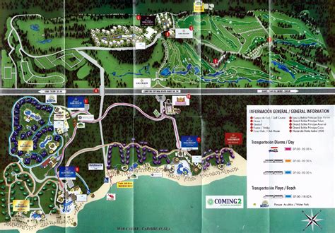 Resort Map | Bahia Principe Grand Coba | Riviera Maya, Mexico