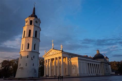 Sights Of The Lithuanian Capital Street Historical Capital Photo ...