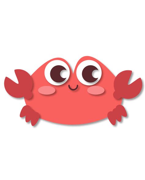 Crab Fat Crab Crab Cute Adorable Silhouette Crab SVG PNG | Etsy